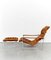 Mid-Center Pulkka Lounge Chair & Ottoman by Ilmari Lappalainen for Asko, 1968, Set of 2 1