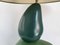 Green Ceramic Lamp by Francois Chatain, 1980s 7