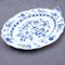 Fuente de porcelana azul de Carl Teichert para Meissen, década de 1880, Imagen 1