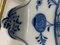 Fuente de porcelana azul de Carl Teichert para Meissen, década de 1880, Imagen 7