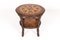 19th Century Pine Side Table with Inlaid Top 5