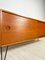 Vintage Teak Sideboard with Sliding Doors and Hairpin Legs, 1960s 3