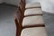 Dining Chairs attributed to Erik Buch, Denmark, 1960s, Set of 4 14