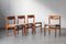 Dining Chairs attributed to Erik Buch, Denmark, 1960s, Set of 4 1