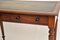 Antique Victorian Leather Top Writing Table / Desk, Image 4