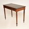 Antique Victorian Leather Top Writing Table / Desk 9