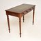 Antique Victorian Leather Top Writing Table / Desk 8