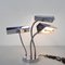 Vintage Desk Lamp with 3 Chrome Shades, 1960s 13