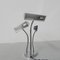 Vintage Desk Lamp with 3 Chrome Shades, 1960s 10