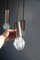 Lampada a sospensione in alluminio e vetro di Stilux Milano, anni '50, Immagine 11
