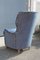 Italian High Back Armchair in the Style of Gio Ponti, 1950s 2