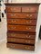 Antique George III Quality Mahogany Chest of Drawers, 1780s, Image 4