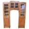 Rustic Fir Arched Bookcase, 1920s 1