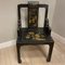Late 19th Century Chinese Lacquered and Gilt Wood Chairs, Set of 2 11