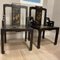 Late 19th Century Chinese Lacquered and Gilt Wood Chairs, Set of 2 5