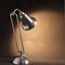 Französische Art Deco Metall Schreibtischlampe Jumo 610 V1, 1950er 4