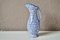 Vase in Cracked Blue Ceramic, 1950s, Image 1