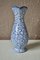 Vase in Cracked Blue Ceramic, 1950s 9