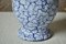 Vase in Cracked Blue Ceramic, 1950s 11