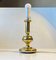 Scandinavian Modern Brass Table Lamp from Abo, 1970s 5