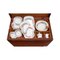 Schirding Bavarian Porcelain Tableware Set with Mermaid Motid in Leather Trunk by Salvador Dalí, 1977, Set of 107, Image 10