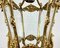 Antique Empire Style Bronze & Glass Lantern Pendant Light, France, 1920s, Image 7