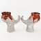 Jarrones franceses zoomórficos de cerámica, años 60. Juego de 2, Imagen 9