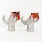 French Zoomorphic Ceramic Vases, 1960s, Set of 2 8