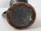 Jarrón francés de cerámica negra nacarada, años 50, Imagen 5