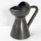 French Vase in Pearly Black Ceramic, 1950s 9