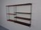 Mid-Century Swedish Rosewood and Metal Modular Wall Unit by Strinning, Kajsa & Nils Nisse for String, 1950s, Set of 10 1