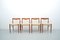 Dining Room Chairs in Teak by Henry Walter Klein for Bramin, Set of 4, Image 1