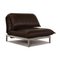 Nova Lounge Chair in Leather with Pull-Out Function by Rolf Benz 1
