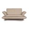 Rossini 2-Seater Sofa in Beige Leather from Koinor 1