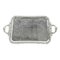 Silver Metal Service Tray, 1920s, Image 2