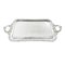 Silver Metal Service Tray, 1920s, Image 1