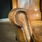 Vintage Sheep Leather Wingback Armchair, Image 3