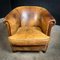 Vintage Sheep Leather Armchair, Image 2