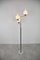 Vintage Brass and Glass Floor Lamp, Italy, 1950s 9