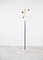 Vintage Brass and Glass Floor Lamp, Italy, 1950s, Image 3