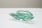 Italian Green Art Glass Triangular Bowl, 1960s, Image 3