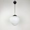 Lampe à Suspension Electrovit en Verre Opalin, 1950s 1