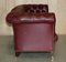 Grand Canapé Chesterfield Vintage en Cuir Oxblood de Howard & Sons 16