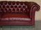 Large Vintage Chesterfield Sofa in Oxblood Leather from Howard & Sons, Image 4