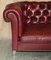 Large Vintage Chesterfield Sofa in Oxblood Leather from Howard & Sons 6