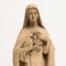 Figurine Vierge Traditionnelle en Plâtre, 1930s 3
