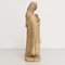Figurine Vierge Traditionnelle en Plâtre, 1930s 9