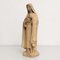Figurine Vierge Traditionnelle en Plâtre, 1930s 14
