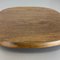 Large Walnut and Brass Tray Plate attributed to Carl Auböck, Austria, 1950s 18