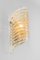 Large Murano Brass Sconce attributed to Hillebrand, Germany, 1970s, Image 8